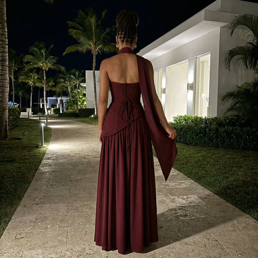 Maia - Strapless Maxi Dress