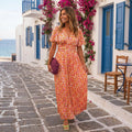 Louise - Maxi Dress with V-Neck