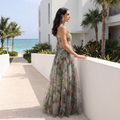 Dayana – Cross Front Maxi Dress