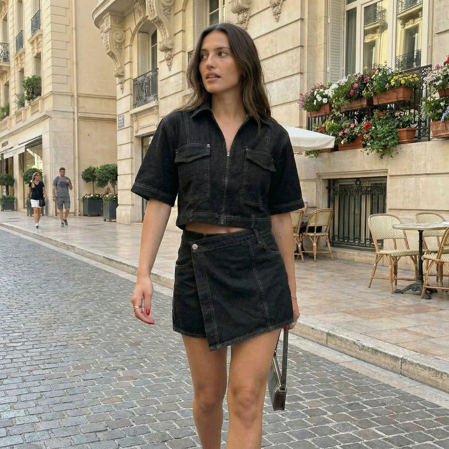 Jade Denim Set
