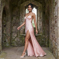 Aphrodite - Satin Maxi Dress