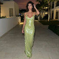 Valeriana - Sequins Maxi Dress