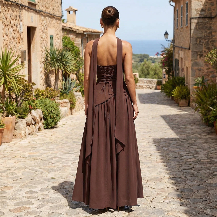 Maia - Strapless Maxi Dress