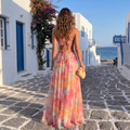 Dayana – Cross Front Maxi Dress