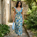 Ember - Floral Ruffle Dress