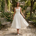 Éloise - Lace Corset Midi Dress
