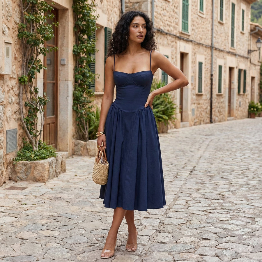Judy - Waist Shaper Sundress