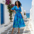 Renate - Dress With V-Neck