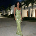 Valeriana - Sequins Maxi Dress