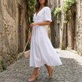 Enola - Dress with Puff Sleeves