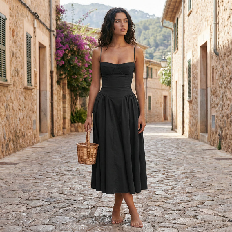 Judy - Waist Shaper Sundress
