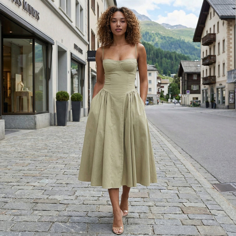 Judy - Waist Shaper Sundress