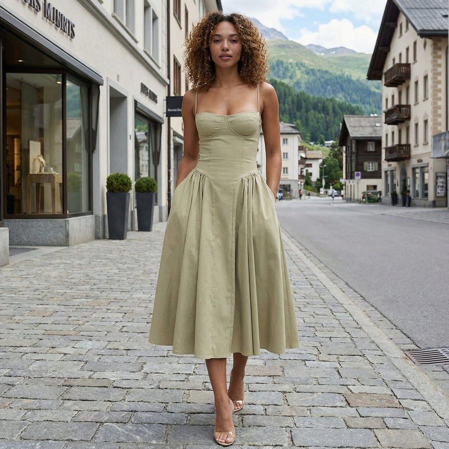 Judy - Waist Shaper Sundress