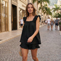 Ruffle Top & Shorts Set