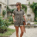 Leopard-Print Jumpsuit