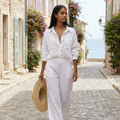 Loose Cotton Shirt & Pants Set