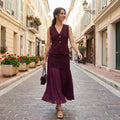 Elegant Vest & Long Skirt Set