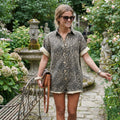 Leopard-Print Jumpsuit