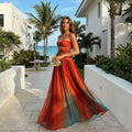 Valencia - Twist Front Maxi Dress