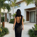 Philippa - Drape Maxi Dress