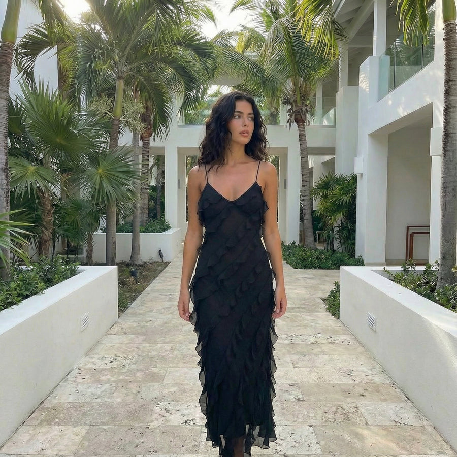 Zara - Ruffled Dress