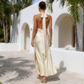Vesta - Halter Maxi Dress