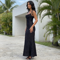 Natalie - Floral Drape Maxi Dress