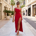 Aveline - Twist-Back Maxi Dress