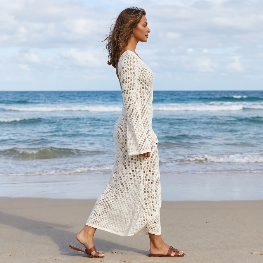 Claire - Elegant White Dress