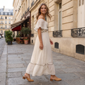 Delphine - Ruffle Maxi Dress