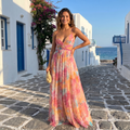 Dayana – Cross Front Maxi Dress