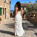 Ciara – Draped Corset Maxi Dress