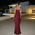Alicia – Draped Sculpting Maxi Dress