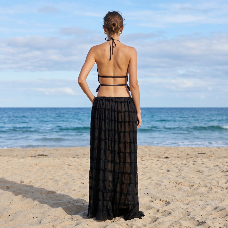 Ruched Halter Top