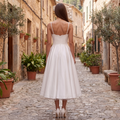 Zoey – Sculpted Tulle Midi Dress