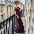 Eliana – Draped One-Shoulder Maxi Dress