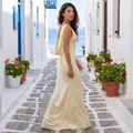 Elena – Cowl Neck Low Back Maxi Dress
